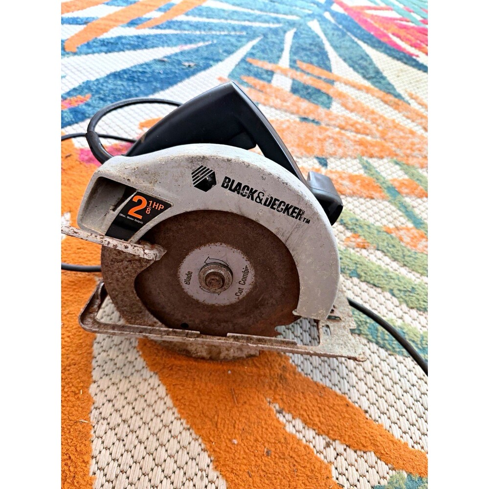 BLACK+DECKER 7-1/4 in Corded Circular Saw 120V Gray/Black MPN 54810